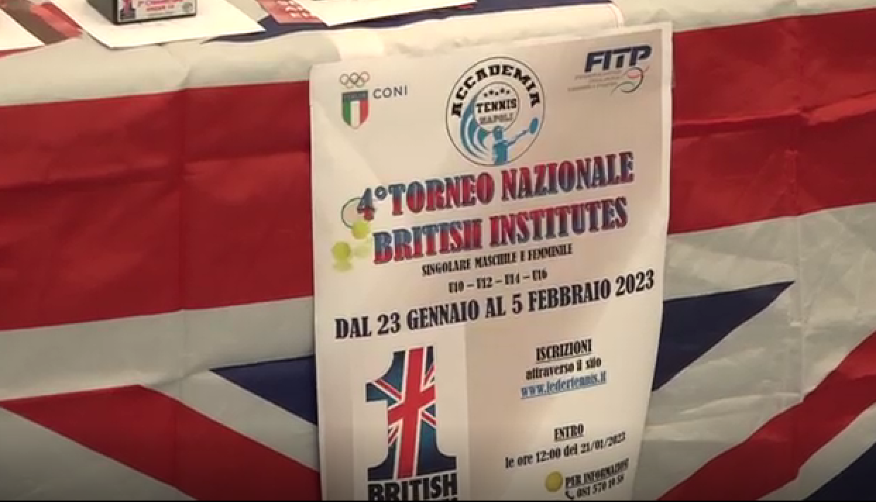 IL NOSTRO TROFEO BRITSH INSTITUTE su Supertennis TV