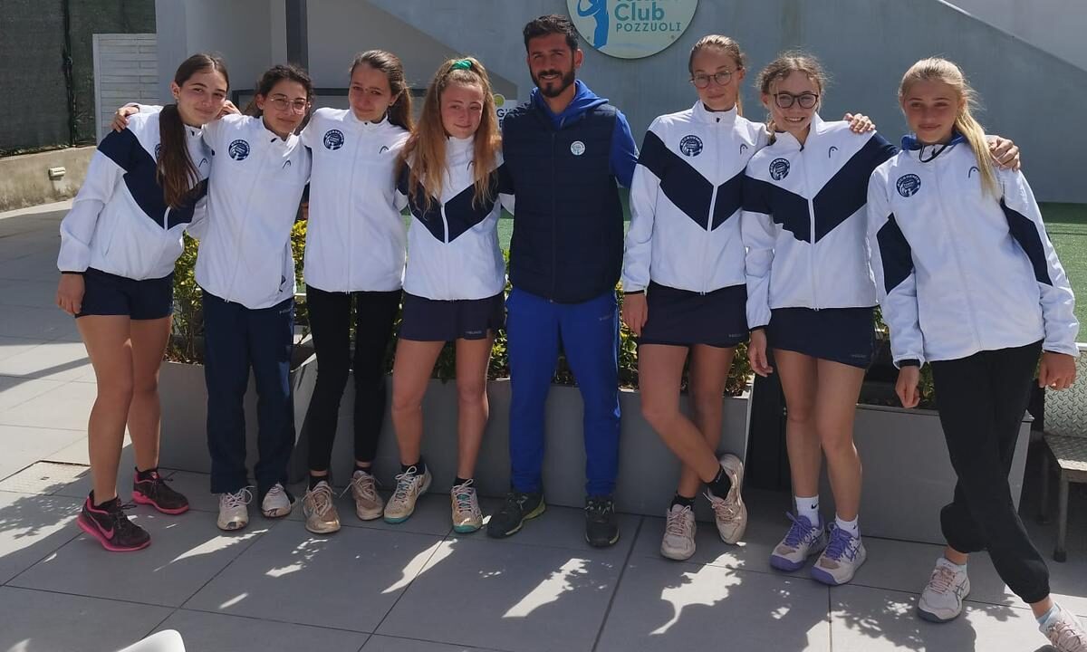 BABY SERIE C FEMMINILE, orgoglio dell’Accademia Tennis Napoli.