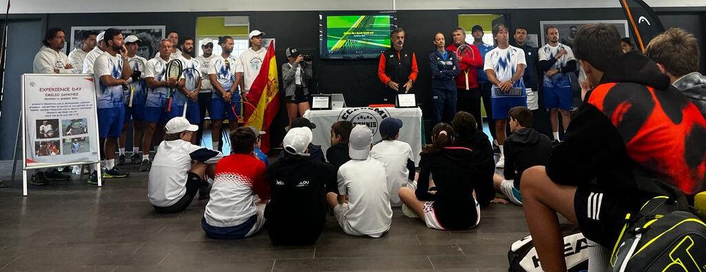 EMILIO SANCHEZ DAY bagno di folla all’Accademia Tennis Napoli