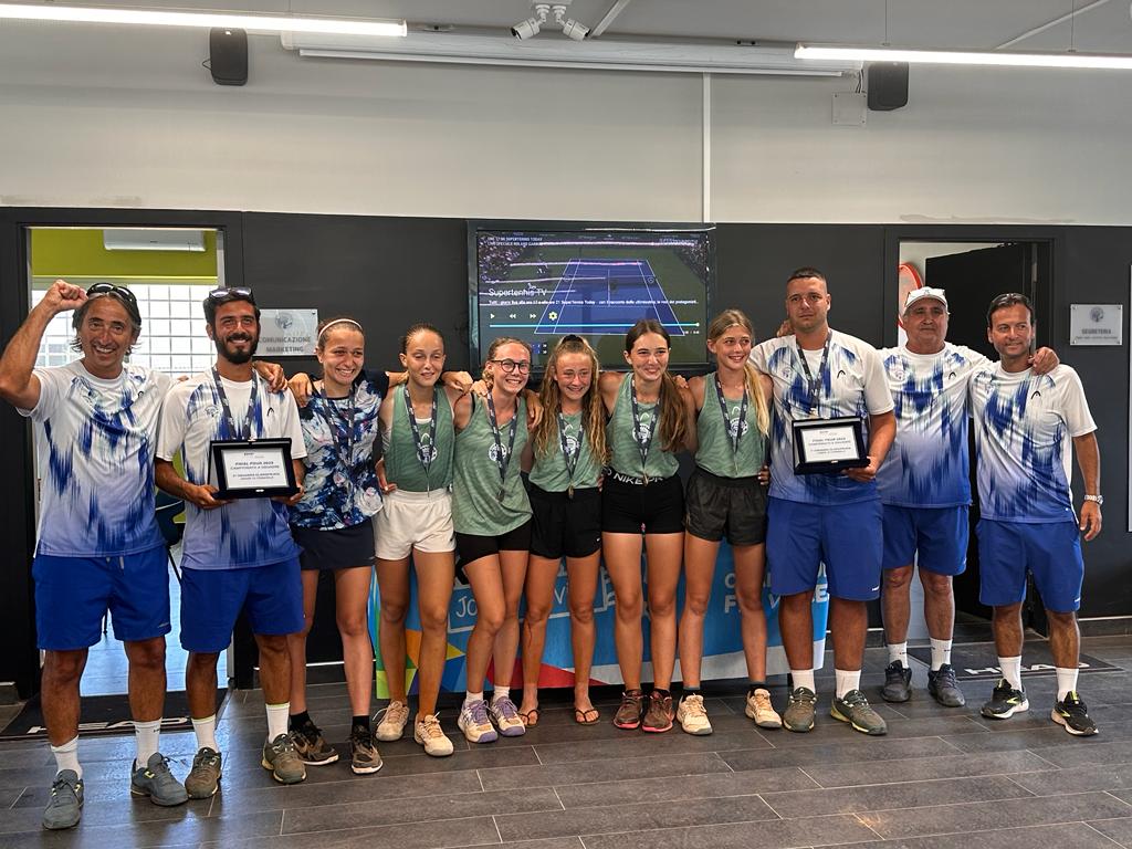 ALL’UNDER 16 FEMMINILE lo scudetto campano. Doppietta con Team A e B