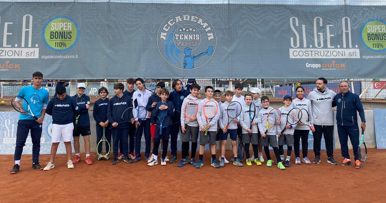 ACCADEMIA & TENNIS VOMERO, un venerdì tra test match, sinergia e condivisioni