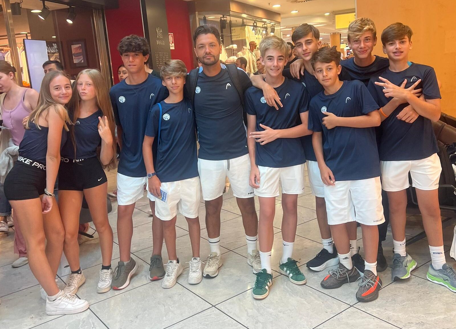 I RAGAZZI DELL’ACCADEMIA a Barcellona per lo stage con il grande Emilio Sanchez